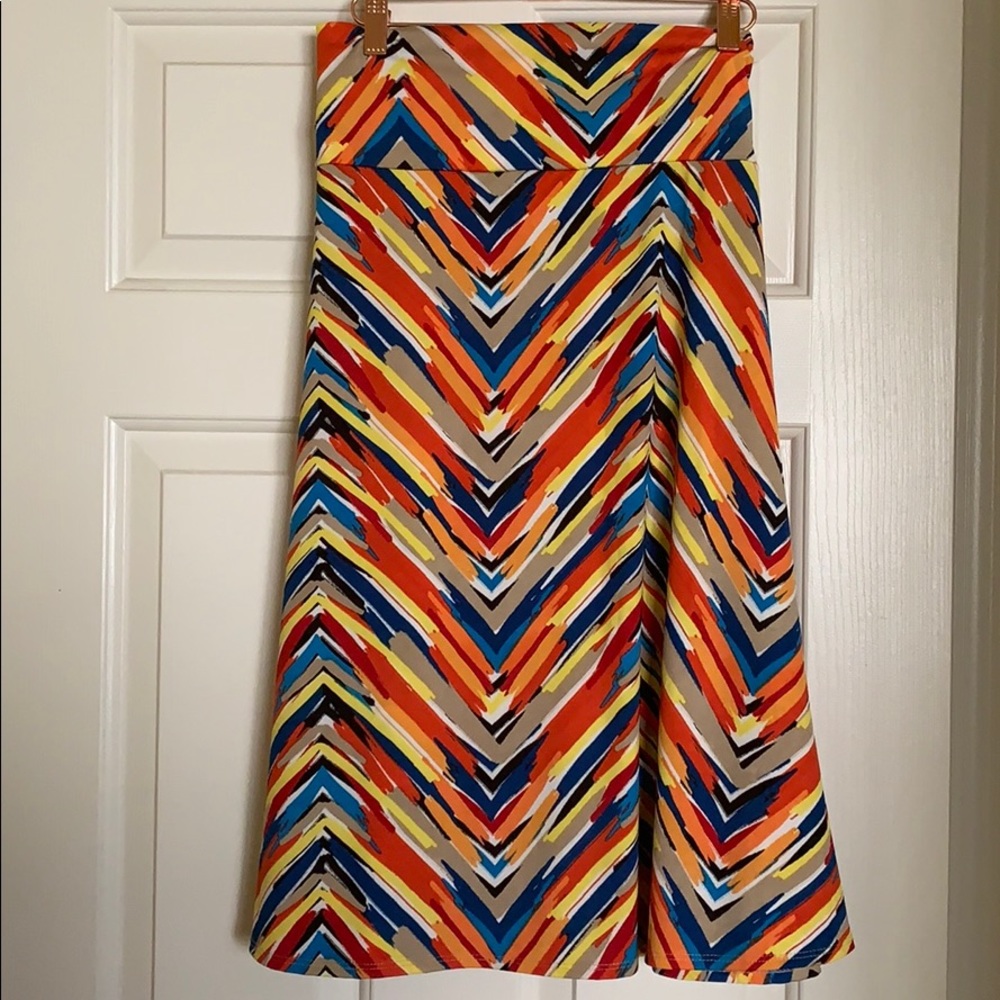 LulaRoe Azure Skirt 3x NWOT
